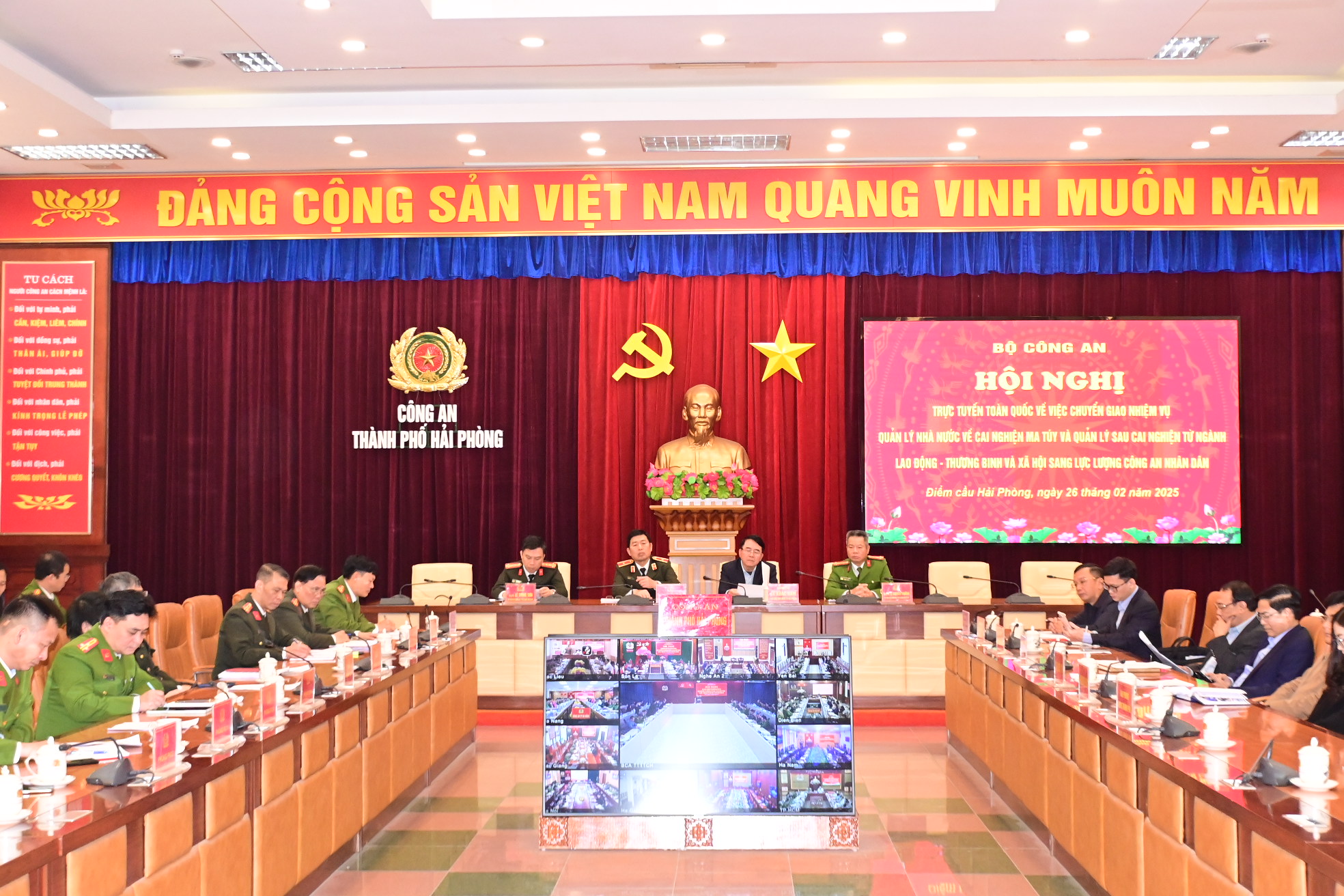 Chuyển giao nhiệm vụ quản lý nhà nước về cai nghiện ma tuý và quản lý sau cai nghiện ma tuý từ ngành Lao động - Thương binh và Xã hội sang lực lượng CAND